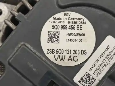 Автозапчастина б/у електро вентилятор для skoda octavia combi (5e5) 1.5 16v tgi bivalent. gasolina / cng посилання на oem iam   0488010584