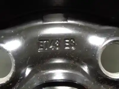 Second-hand car spare part spare tire for skoda fabia (6y2/6y3) 1.9 tdi oem iam references 19550r1582v 6jx15h2et43 