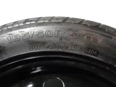 Second-hand car spare part spare tire for skoda fabia (6y2/6y3) 1.9 tdi oem iam references 19550r1582v 6jx15h2et43 