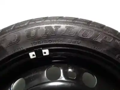 Second-hand car spare part spare tire for skoda fabia (6y2/6y3) 1.9 tdi oem iam references 19550r1582v 6jx15h2et43 