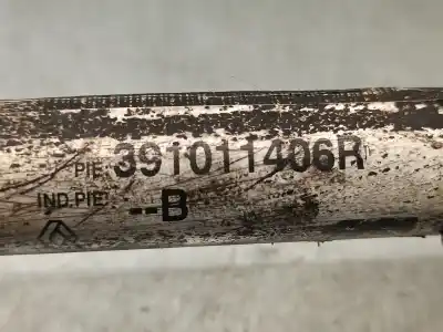 Pièce détachée automobile d'occasion transmission avant gauche pour dacia lodgy (js_) 1.6 sce 100 références oem iam 391011406r  