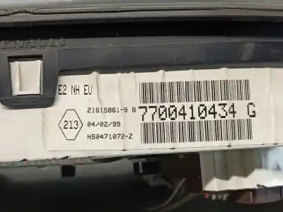 Second-hand car spare part dashboard for renault clio ii fase i (b/cbo) 1.9 d alize oem iam references 7700410434g  216158619