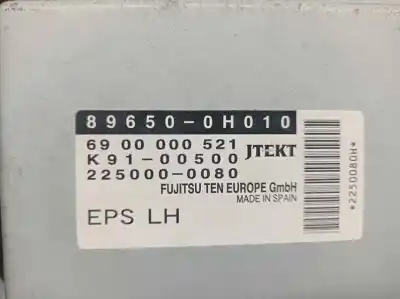 Peça sobressalente para automóvel em segunda mão módulo eletrônico por toyota aygo (kgb/wnb) 1.0 cat referências oem iam 896500h010  6900000521