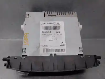 Pezzo di ricambio per auto di seconda mano impianto audio / radio cd per smart fortwo coupé (451) 1.0 (451.331. 451.380) riferimenti oem iam a4519016500  