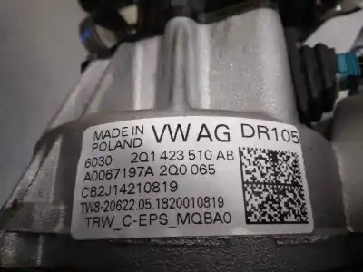 Pièce détachée automobile d'occasion colonne de direction pour seat arona 1.0 tsi références oem iam 2q1423510ab  2q1909144j