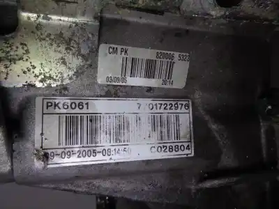 Gebrauchtes Autoersatzteil getriebe zum renault espace iv (jk0) (2002->) 2.2 dci (jk07) oem-iam-referenzen pk6061 7701722976 c028804