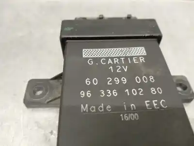 Second-hand car spare part electric fan relay for peugeot 206 berlina 1.9 diesel oem iam references   60299008