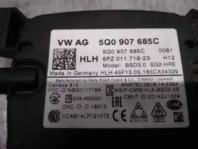 Second-hand car spare part electronic module for seat arona 1.0 tsi oem iam references 5q0907685c  