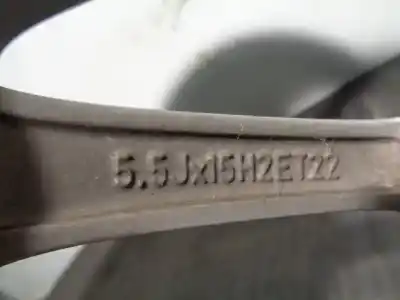 Pezzo di ricambio per auto di seconda mano cerchione in lega per smart fortwo coupé (451) 1.0 (451.331. 451.380) riferimenti oem iam r1555jx15h2et22 aluminio 12p 5.5jx15h2et22