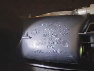 Автозапчастина б/у ліва задня внутрішня ручка для audi a8 (4e2) 4.2 v8 40v посилання на oem iam 4e0837019  4e0839019