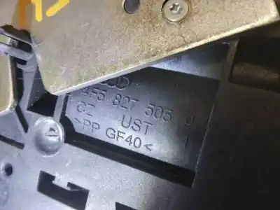 Peça sobressalente para automóvel em segunda mão fechadura do mala por audi a8 (4e2) 4.2 v8 40v referências oem iam 4f5827505d  