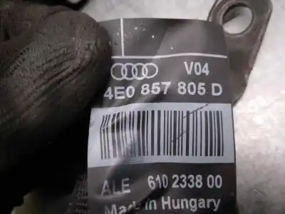 Автозапчастина б/у задній лівий ремін безпеки для audi a8 (4e2) 4.2 v8 40v посилання на oem iam 4e0857805d  