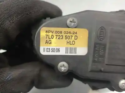 Автозапчасти б/у педальный потенциометр за audi q7 (4l) 3.0 tdi ссылки oem iam 7l0723507d  6pv00802624