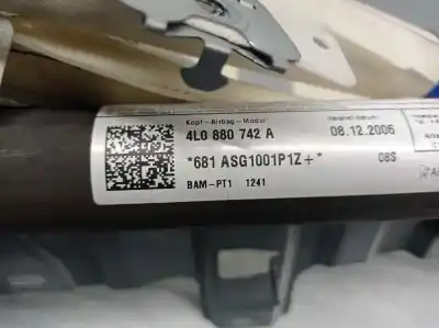Автозапчасти б/у передняя правая подушка безопасности за audi q7 (4l) 3.0 tdi ссылки oem iam 4l0880742a  