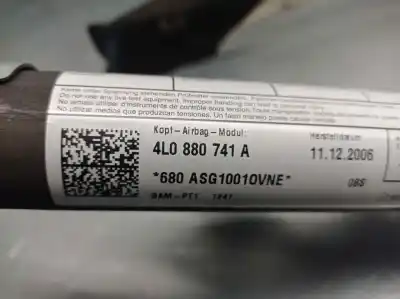 Автозапчасти б/у подушка безопасности передняя левая шторка безопасности за audi q7 (4l) 3.0 tdi ссылки oem iam 4l0880741a  