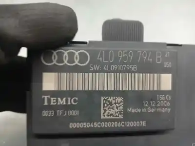 Автозапчасти б/у закрытый распределительный щит за audi q7 (4l) 3.0 tdi ссылки oem iam 4l0959794b  0033tfj0001