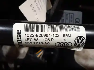 Peça sobressalente para automóvel em segunda mão assento dianteiro direito por audi a8 (4e2) 4.2 v8 40v referências oem iam 4e0881106p  