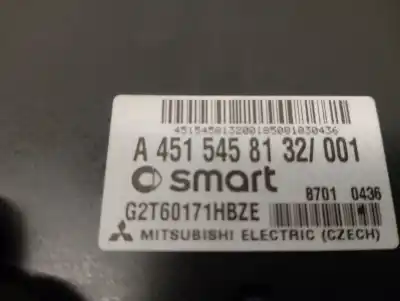 Pezzo di ricambio per auto di seconda mano centralina cambio automatico per smart fortwo coupé (451) 1.0 (451.331. 451.380) riferimenti oem iam a4515458132  g2t60171hbze