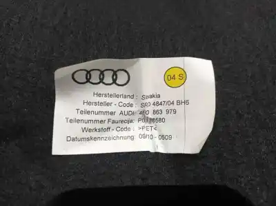 Автозапчасти б/у обивка передней правой двери за audi q7 (4l) v6 3.0 tdi (176kw) clean diesel ambiente ссылки oem iam 4l0863979  