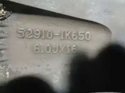 Gebrauchtes Autoersatzteil felge zum hyundai ix20 1.4 crdi cat oem-iam-referenzen r166jx16offset51 aluminio 7p 6jx16offset51