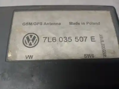 Piesă de schimb auto la mâna a doua antena pentru volkswagen touareg (7la) 5.0 v10 tdi cat (ayh) referințe oem iam 7l6035507e  