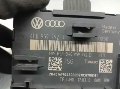 Автозапчасти б/у закрытый распределительный щит за audi q7 (4l) v6 3.0 tdi (176kw) clean diesel ambiente ссылки oem iam 4f0959792r  8k0959792d