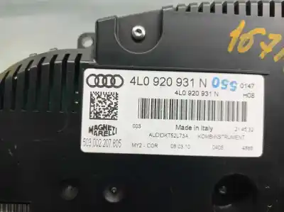 Автозапчастина б/у панель інструментів для audi q7 (4l) v6 3.0 tdi (176kw) clean diesel ambiente посилання на oem iam 4l0920931n  503002207805