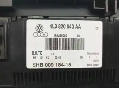 Автозапчастина б/у клімат-контроль для audi q7 (4l) v6 3.0 tdi (176kw) clean diesel ambiente посилання на oem iam 4l0820043aa  5hb00918415