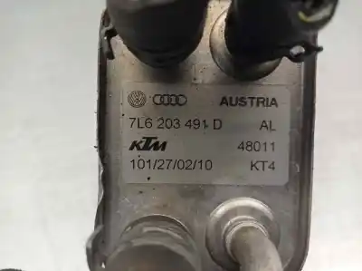 Автозапчасти б/у охладитель моторного масла за audi q7 (4l) v6 3.0 tdi (176kw) clean diesel ambiente ссылки oem iam 7l6203491d  101270210