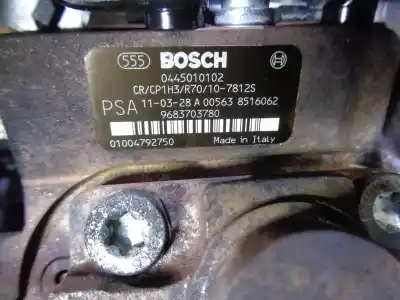 Pièce détachée automobile d'occasion moteur complet pour citroen berlingo furgoneta/monovolumen (b9) 1.6 hdi / bluehdi 75 références oem iam 9h03 0208272 10jbcb