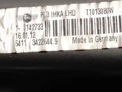 Автозапчастина б/у тепловий двигун для mini r57 cabrio diesel cat посилання на oem iam 64113422644  