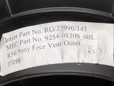 Автозапчастина б/у аератор для mini r57 cabrio diesel cat посилання на oem iam 925401200  