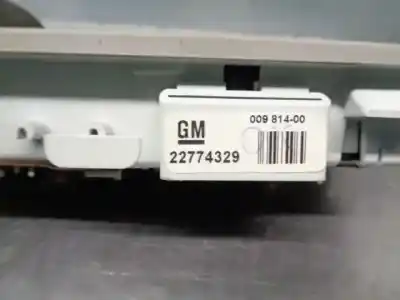 Second-hand car spare part interior light for chevrolet cruze 2.0 diesel cat oem iam references 22774329  316627975