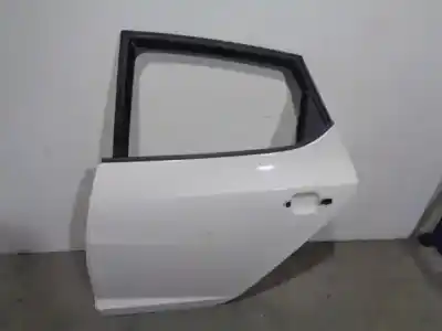 Peça sobressalente para automóvel em segunda mão porta do automóvel traseira esquerda por seat ibiza iv (6j5, 6p1) 1.4 tdi referências oem iam 6j4833055