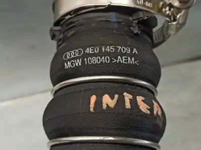 Автозапчастина б/у труба для audi a8 (4e2) 4.2 v8 40v посилання на oem iam 4e0145709a  