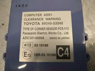 Second-hand car spare part electronic module for lexus is 250c 2.5 v6 cat oem iam references 8934053040  adc3014000a