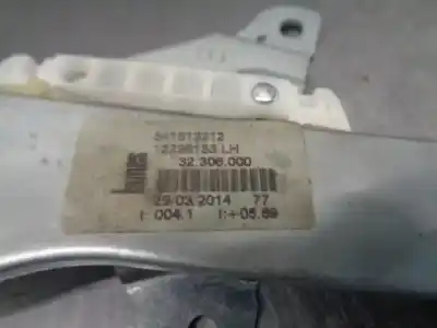 Second-hand car spare part driver left window regulator for opel corsa d 1.2 cat (a 12 xer / ldc) oem iam references 13298153  