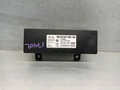 Peça sobressalente para automóvel em segunda mão módulo eletrônico por peugeot 508 i (8d_) 1.6 thp referências oem iam 9674767780