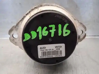 Second-hand car spare part engine support for audi q7 (4l) v6 3.0 tdi (176kw) clean diesel ambiente oem iam references 7l8199131a  