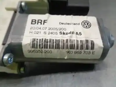 Автозапчасти б/у мотор заднего левого стекла за skoda octavia ii combi (1z5) 1.9 tdi ссылки oem iam 1k0959703e  