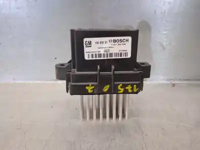 Peça sobressalente para automóvel em segunda mão RESISTÊNCIA SOFAGEM CHAUFFAGE por OPEL INSIGNIA A SEDÁN (G09)  Referências OEM IAM 13503201  F011500056