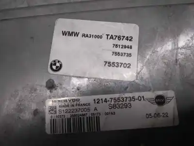 Автозапчасти б/у блок управления двигателем за mini mini (r50,r53) 1.6 16v cat 116 cv / 85 kw ссылки oem iam 1214755373501  s122237005