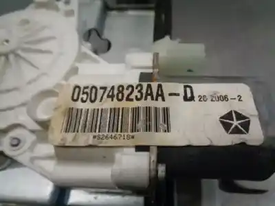 Second-hand car spare part rear left window regulator for jeep compass 2.4 16v cat oem iam references 68002889aa  