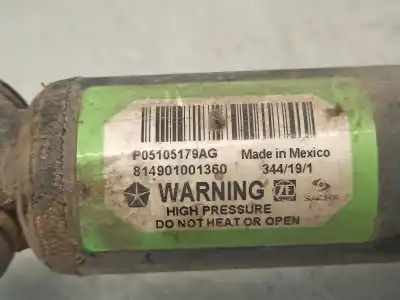 Peça sobressalente para automóvel em segunda mão amortecedor traseiro direito por jeep compass 2.4 16v cat referências oem iam p05105179ag  
