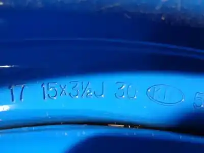 Second-hand car spare part spare tire for kia rio (yb) 1.0 tgdi cat oem iam references t12580d1595m 15x31/2j30 