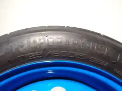 Second-hand car spare part spare tire for kia rio (yb) 1.0 tgdi cat oem iam references t12580d1595m 15x31/2j30 