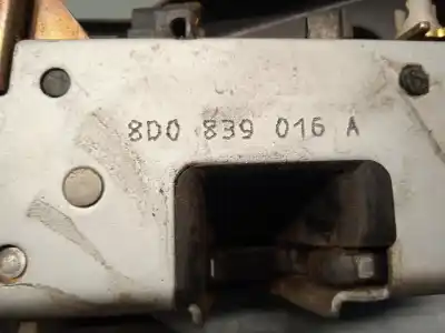 Автозапчасти б/у замок задней правой двери за audi a4 avant (b5) 2.4 ссылки oem iam 8d0839016a  