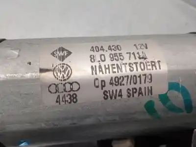Second-hand car spare part rear windshield wiper motor for audi a4 avant (b5) 2.4 oem iam references 8l0955711a  