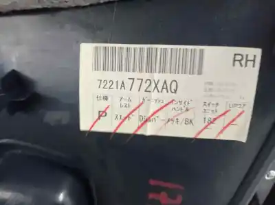 Автозапчасти б/у обивка передней правой двери за mitsubishi outlander (cw0) 2.0 di-d cat ссылки oem iam 7221a772xaq  