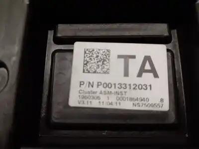 Peça sobressalente para automóvel em segunda mão quadrante por opel corsa d 1.0 12v cat (a 10 xep / ldb) referências oem iam 1303304b  